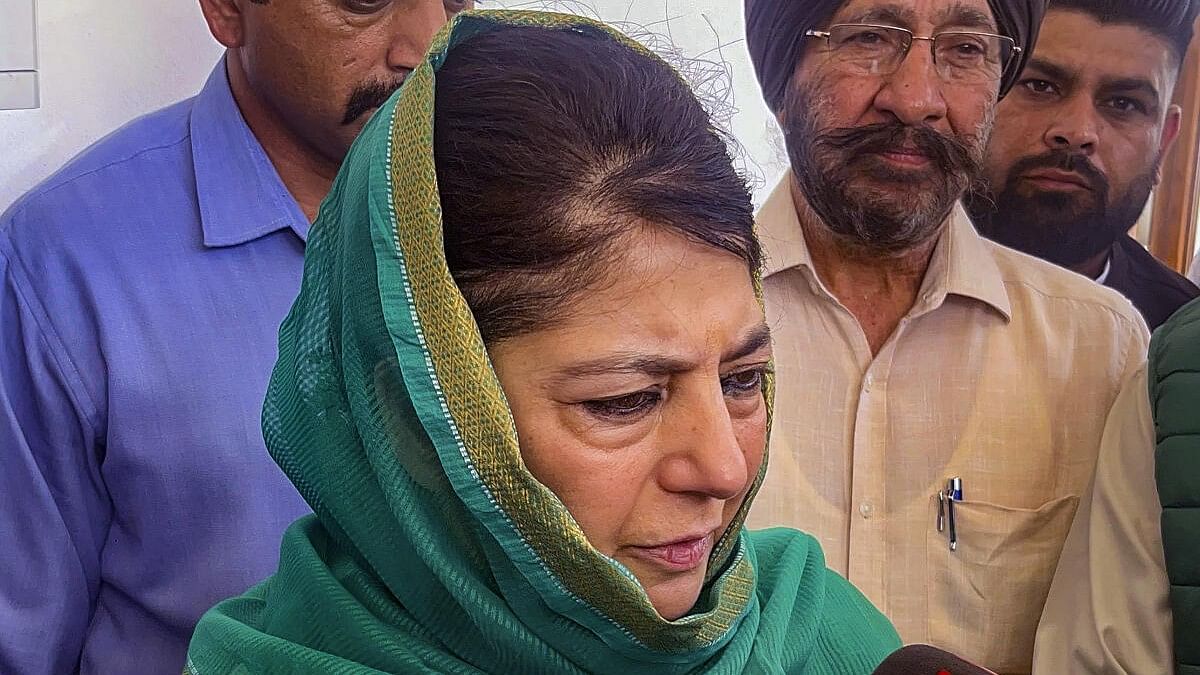 <div class="paragraphs"><p>Peoples Democratic Party chief Mehbooba&nbsp;Mufti.</p></div>