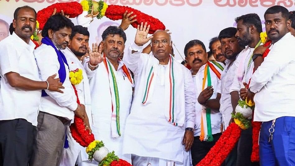 <div class="paragraphs"><p>Kharge was addressing a campaign rally at Channapatna, which comes under the Bangalore Rural Lok Sabha segment.&nbsp;</p></div>