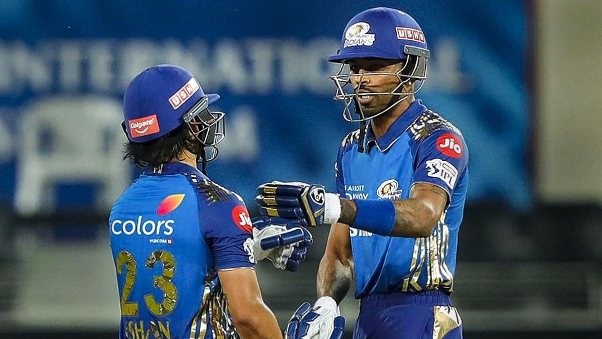 <div class="paragraphs"><p>Ishan Kishan and Hardik Pandya of Mumbai Indians  </p></div>