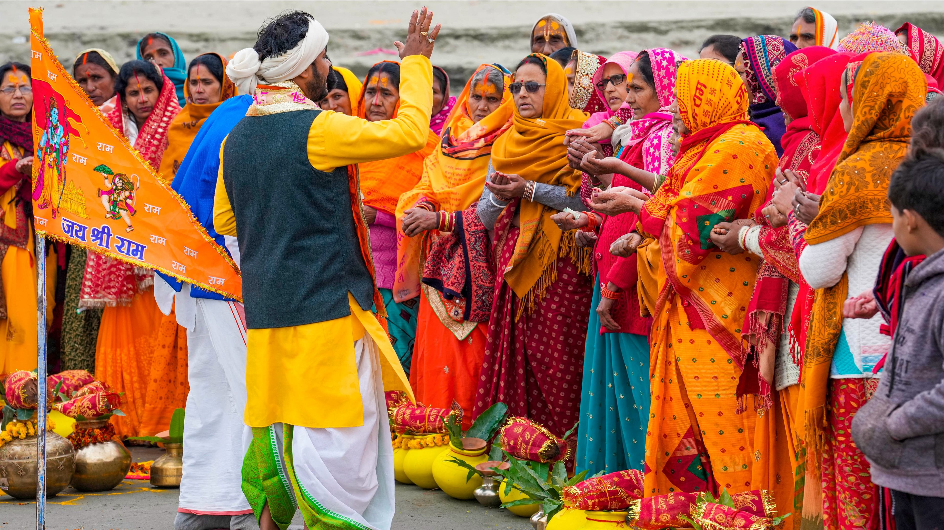 <div class="paragraphs"><p>File photo of&nbsp;Devotees during a 'Kalash Yatra'.</p></div>