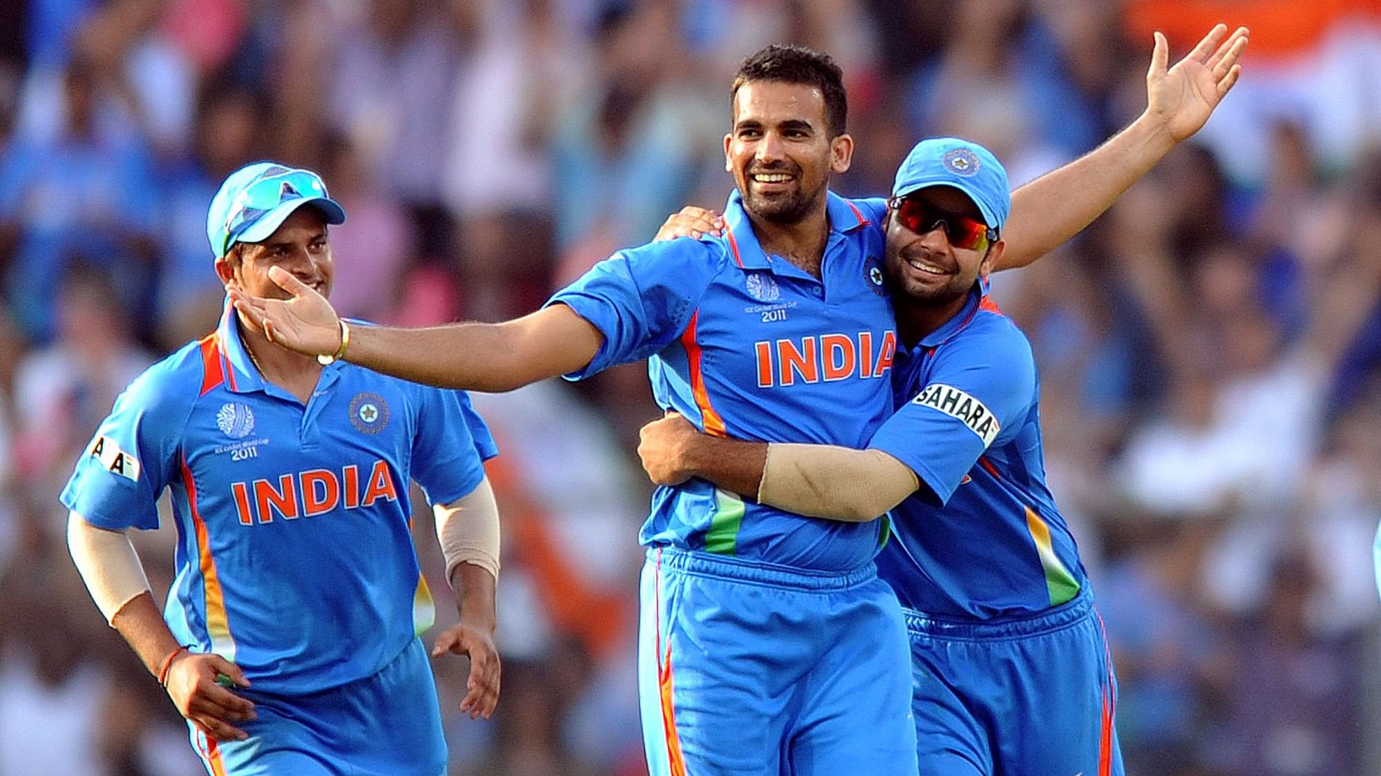<div class="paragraphs"><p>Zaheer Khan (centre) put the knuckleball to exceptional use during the 2011 50-over World Cup in India. </p></div>