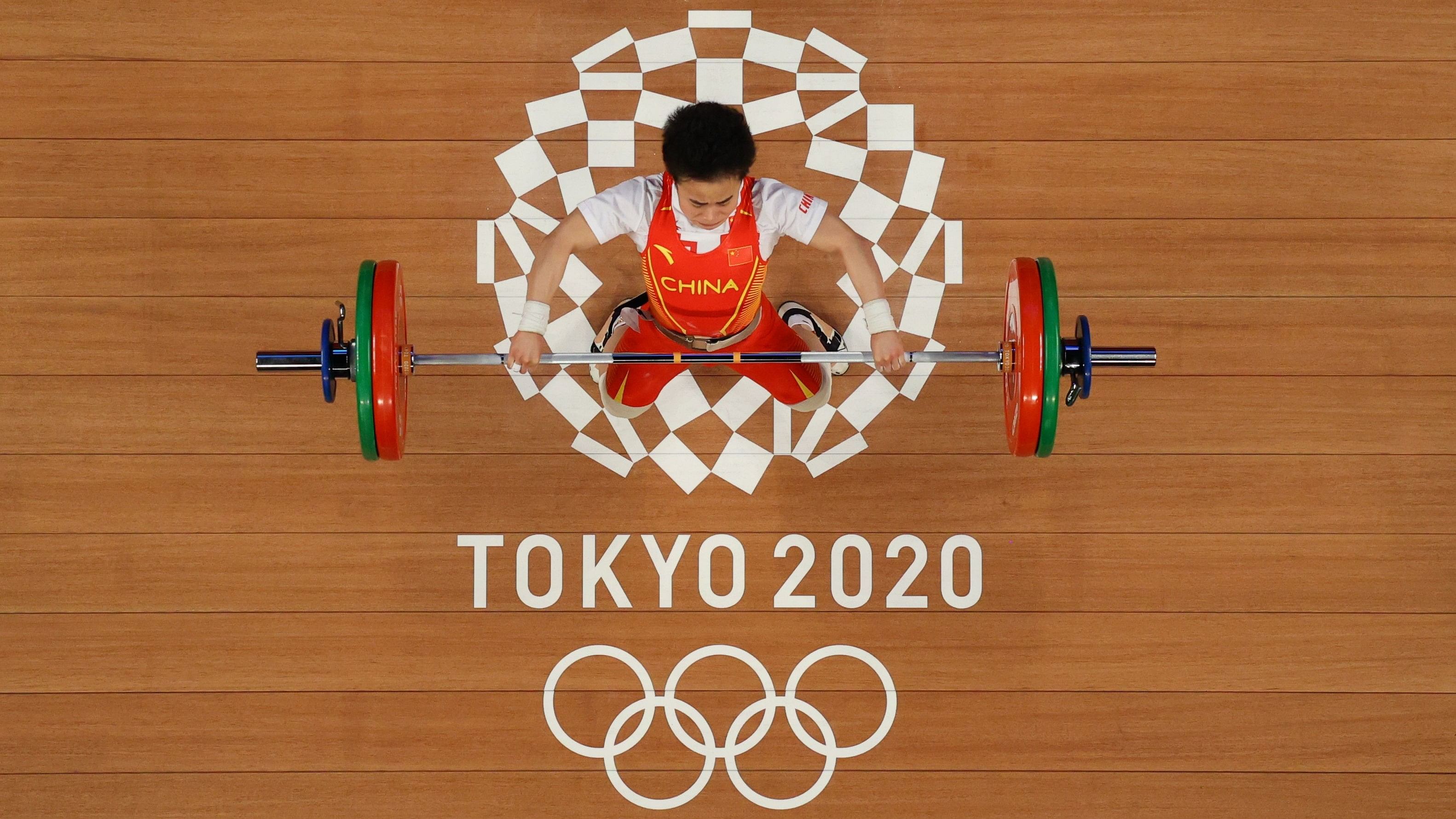 <div class="paragraphs"><p>File photo of&nbsp;China's Olympic gold medallist Zhihui&nbsp;Hou</p></div>