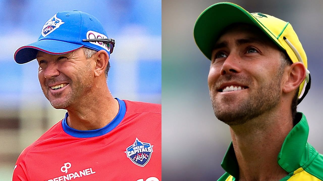 <div class="paragraphs"><p>File photos of Ricky Ponting(L) and Glenn Maxwell(R)</p></div>