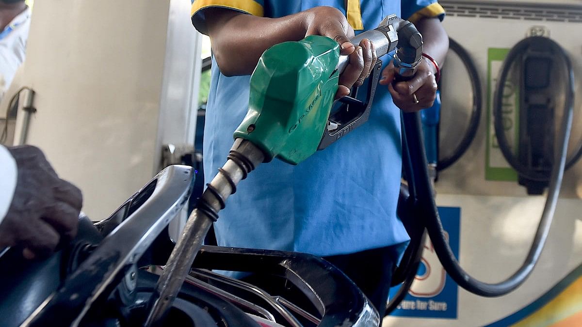 <div class="paragraphs"><p>Petrol being filled in a vehicle. (Representative image)</p></div>