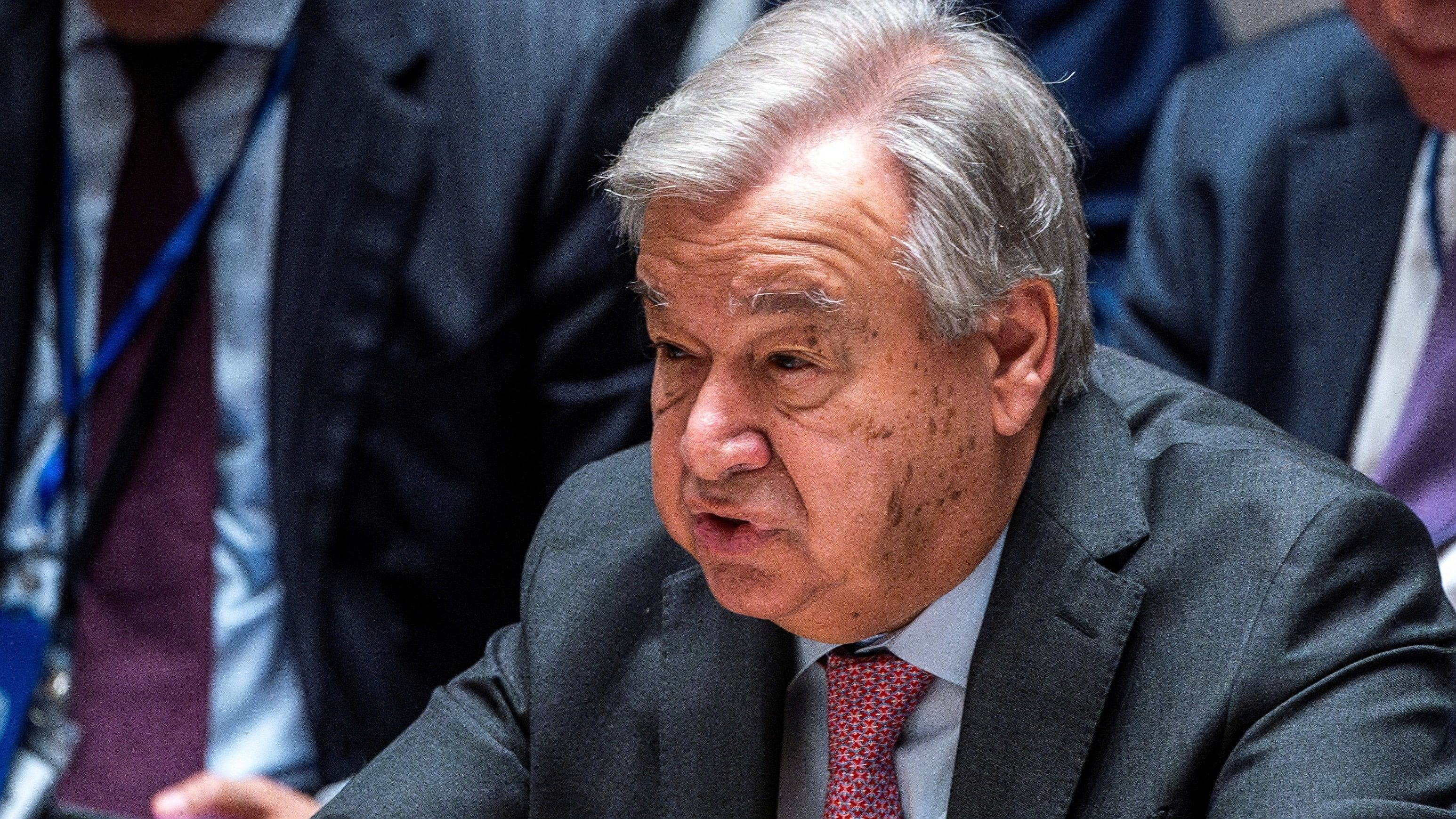 <div class="paragraphs"><p> United Nations Secretary General Antonio Guterres</p></div>