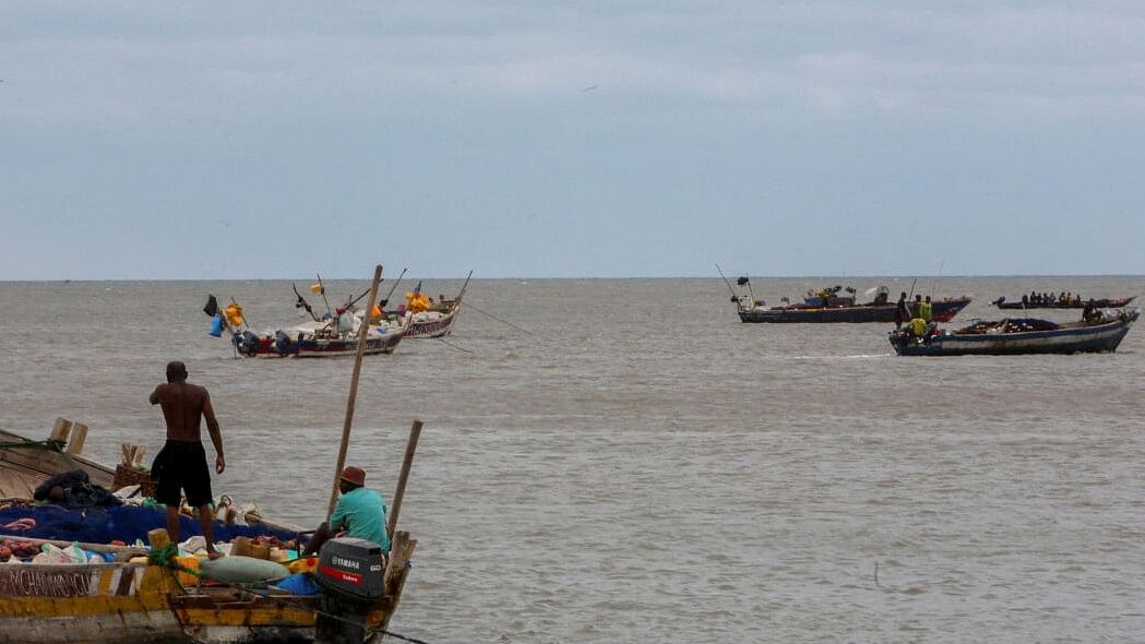 <div class="paragraphs"><p>File images of fishermen off the coast of South Africa. (Representative image)</p></div>