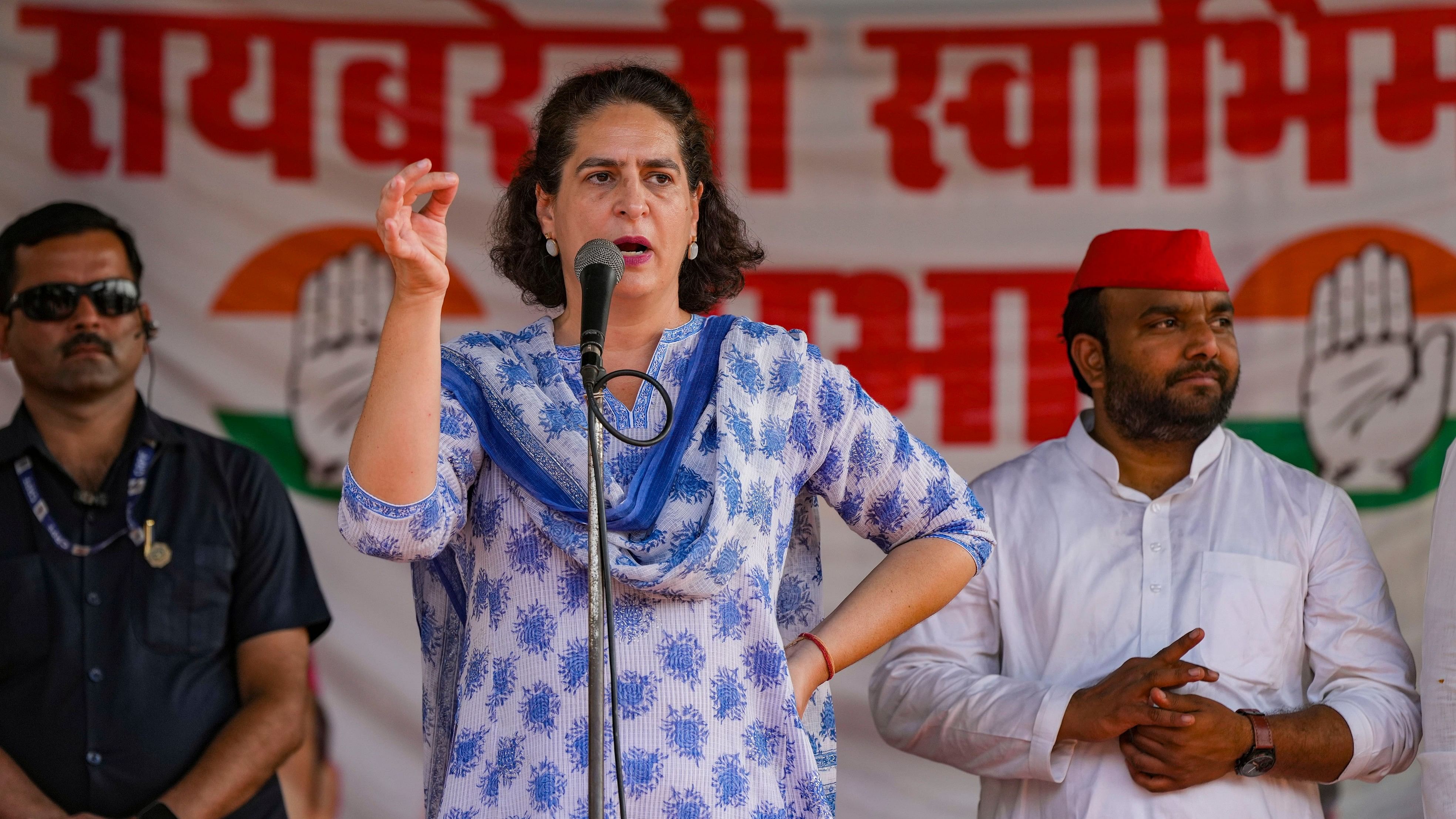 <div class="paragraphs"><p>Congress leader Priyanka Gandhi Vadra.</p></div>