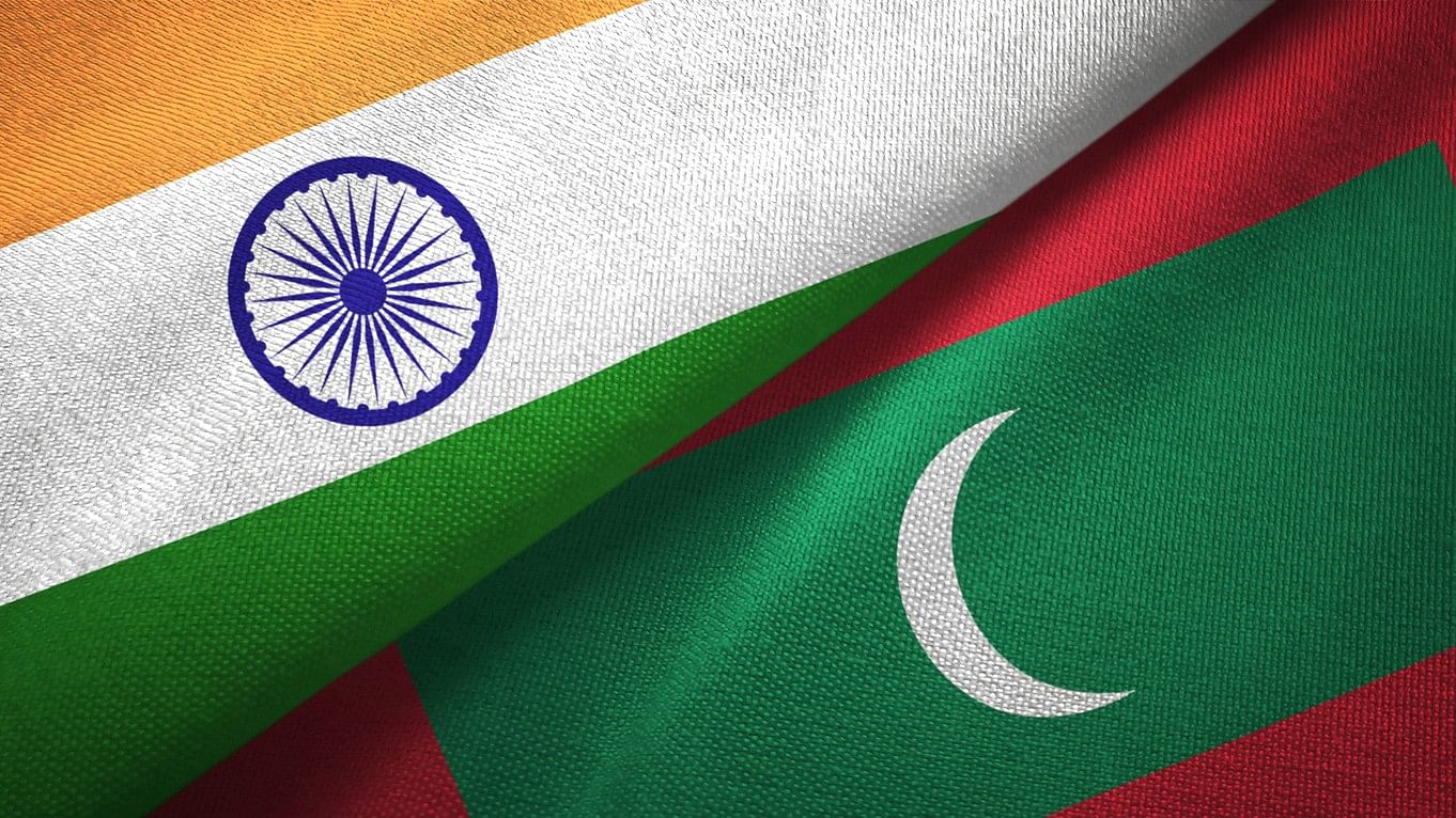 <div class="paragraphs"><p>India and Maldives flags. Image for representation.&nbsp;</p></div>