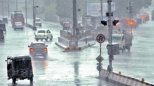 <div class="paragraphs"><p>Several places witnessed rainfall on Tuesday in the southern state.</p></div>