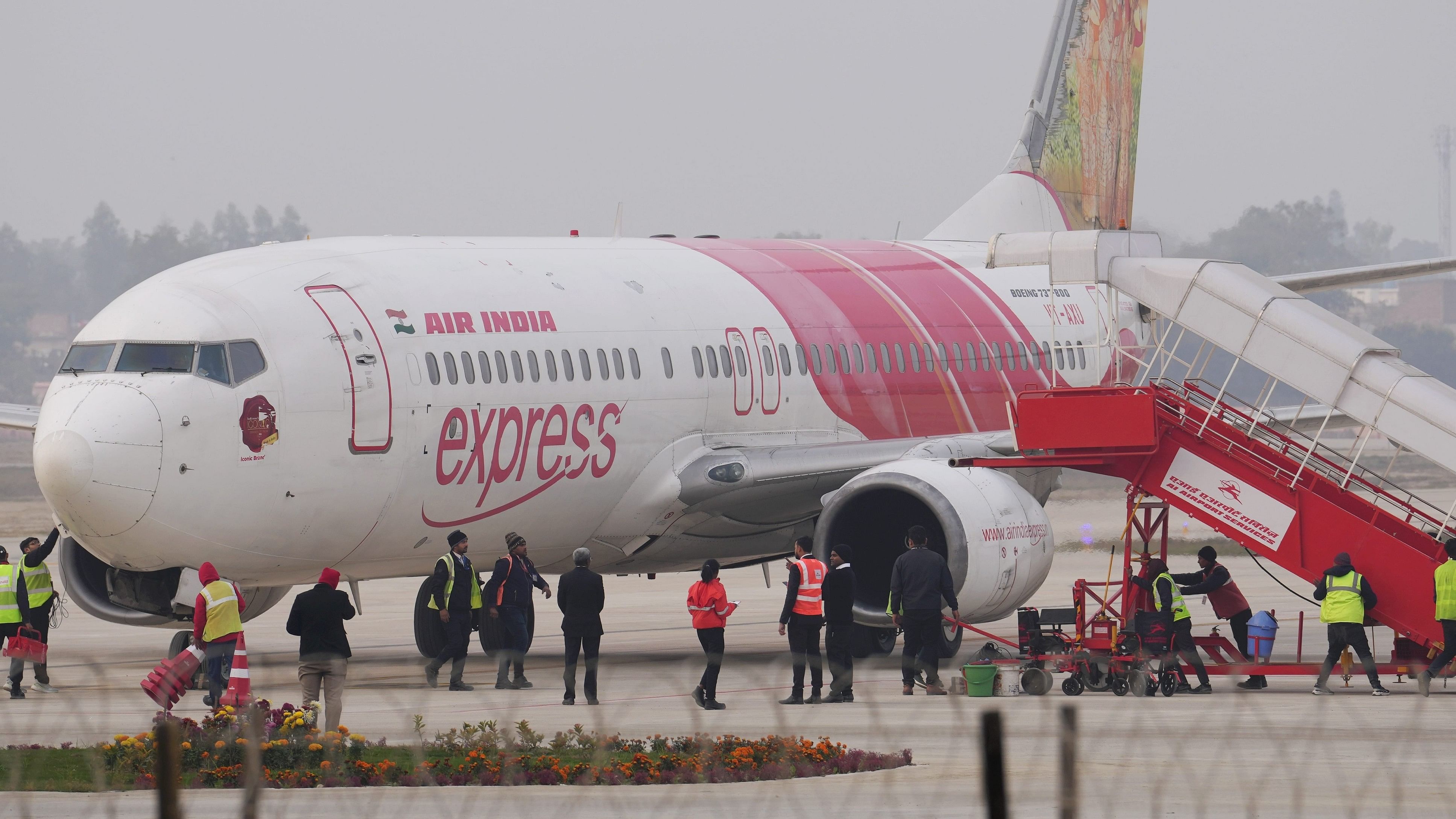 <div class="paragraphs"><p> Representative image showing an Air India Express Flight.</p></div>