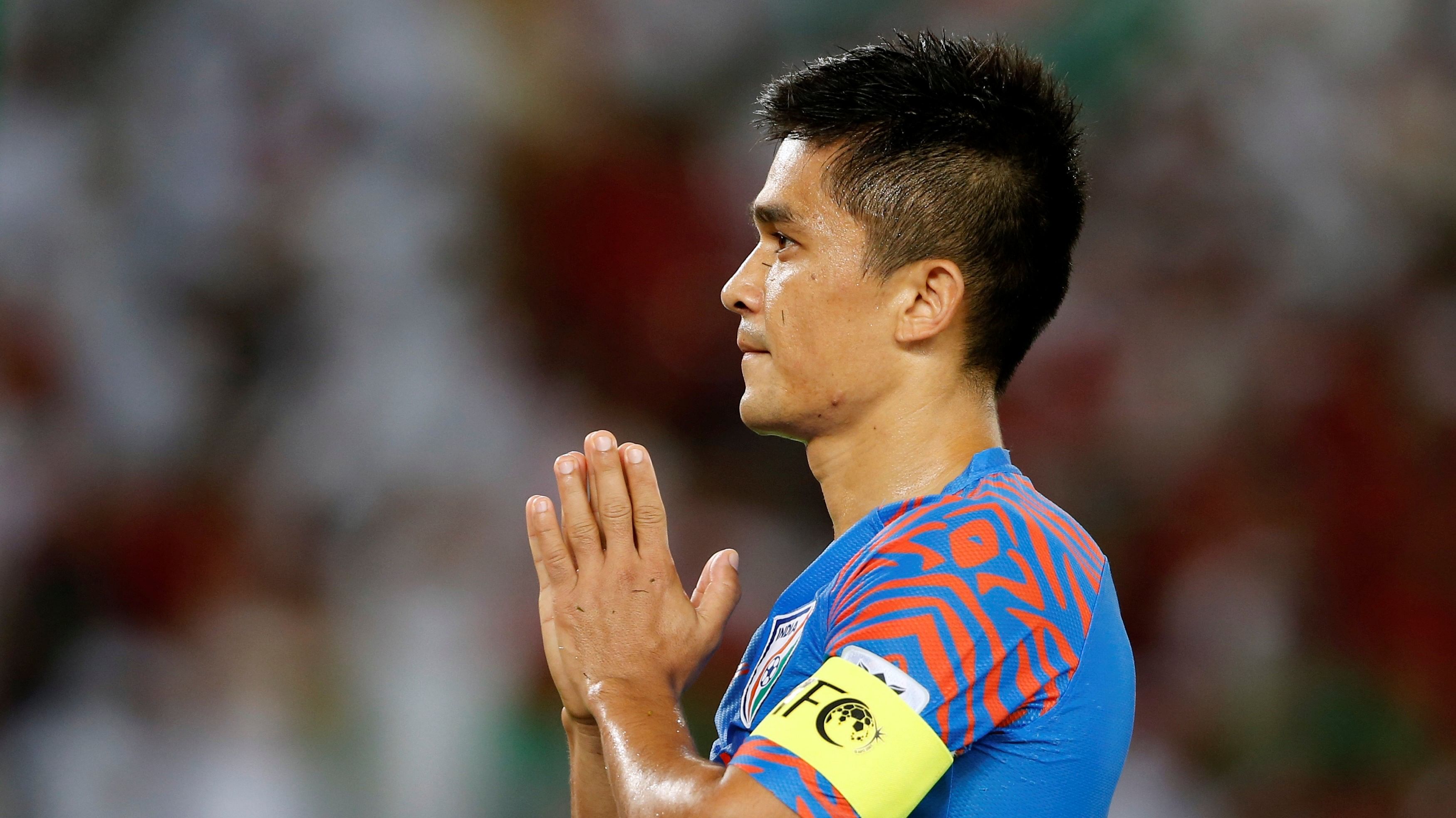 <div class="paragraphs"><p>Indian football legend Sunil Chhetri.</p></div>