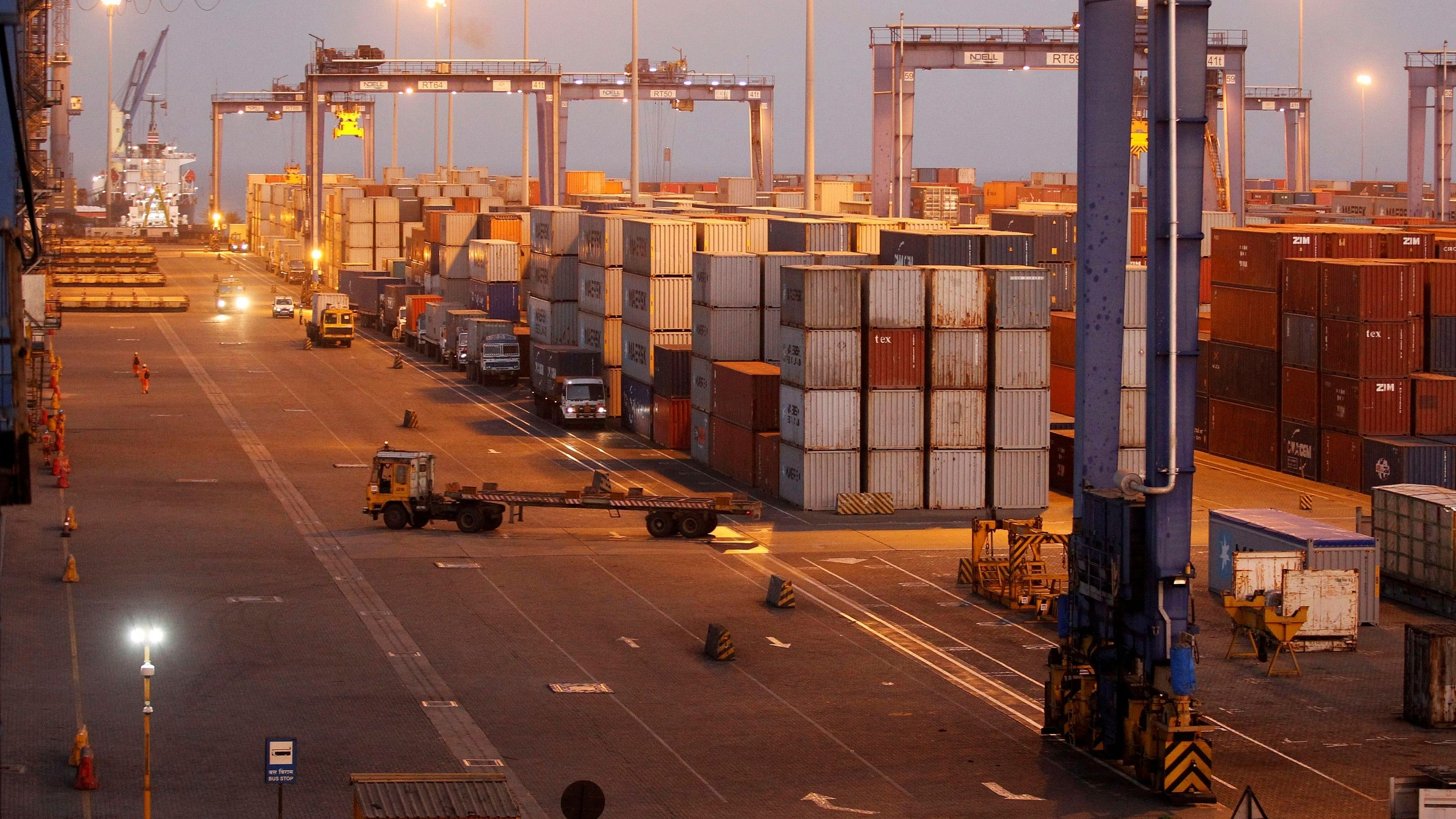 <div class="paragraphs"><p>Representative image showing shipping containers at a port.</p></div>