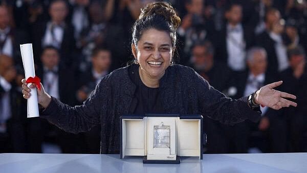 <div class="paragraphs"><p>Director Payal Kapadia, Grand Prix award winner for the film 'All We Imagine as Light' poses during a photocall after the closing ceremony of the 77th Cannes Film Festival in Cannes, France, May 25.</p></div>