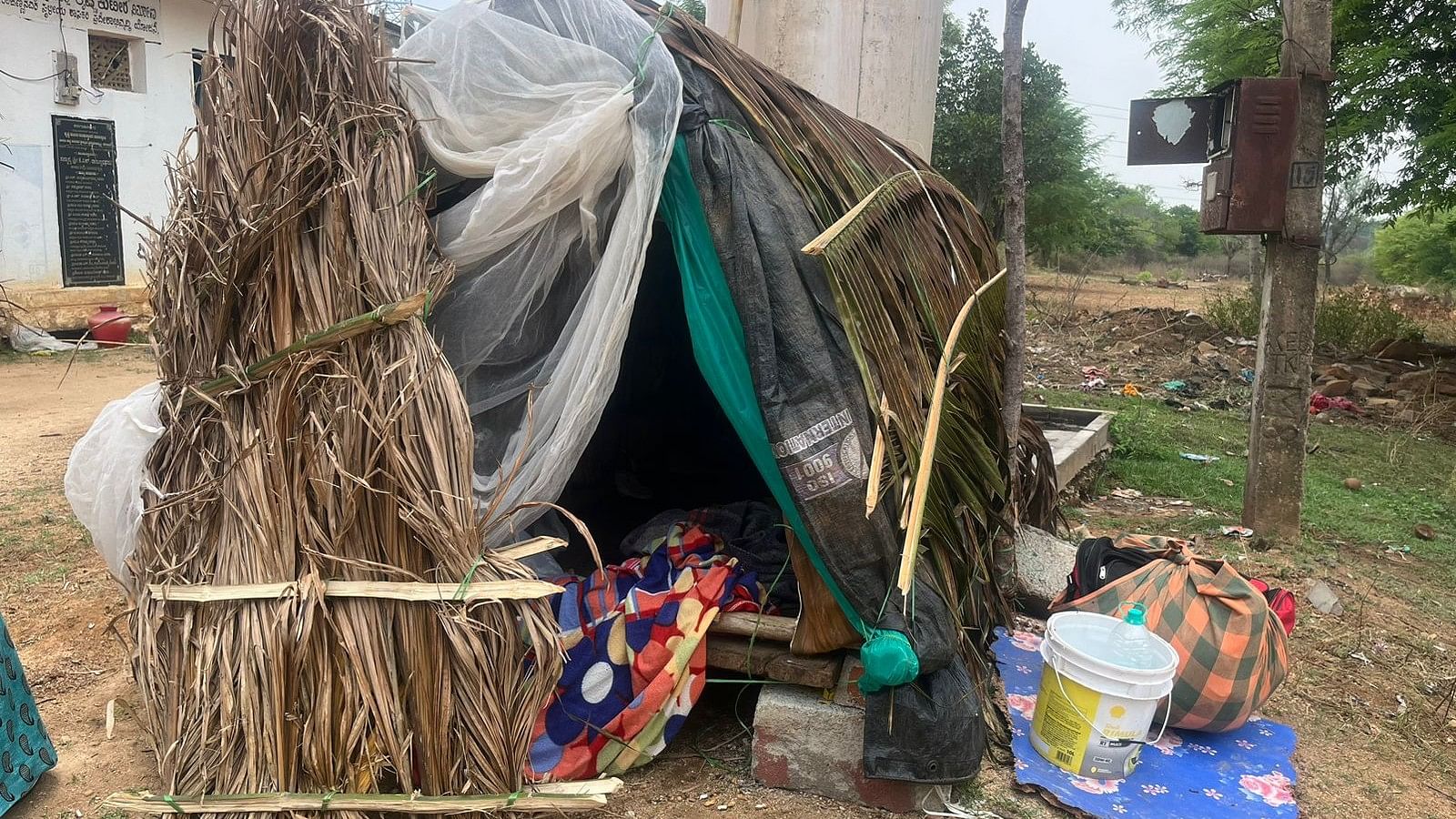 <div class="paragraphs"><p>A gudlu or a thatched hut, to provide shelter to menstruating women left vulnerable to the vagaries of nature. </p></div>