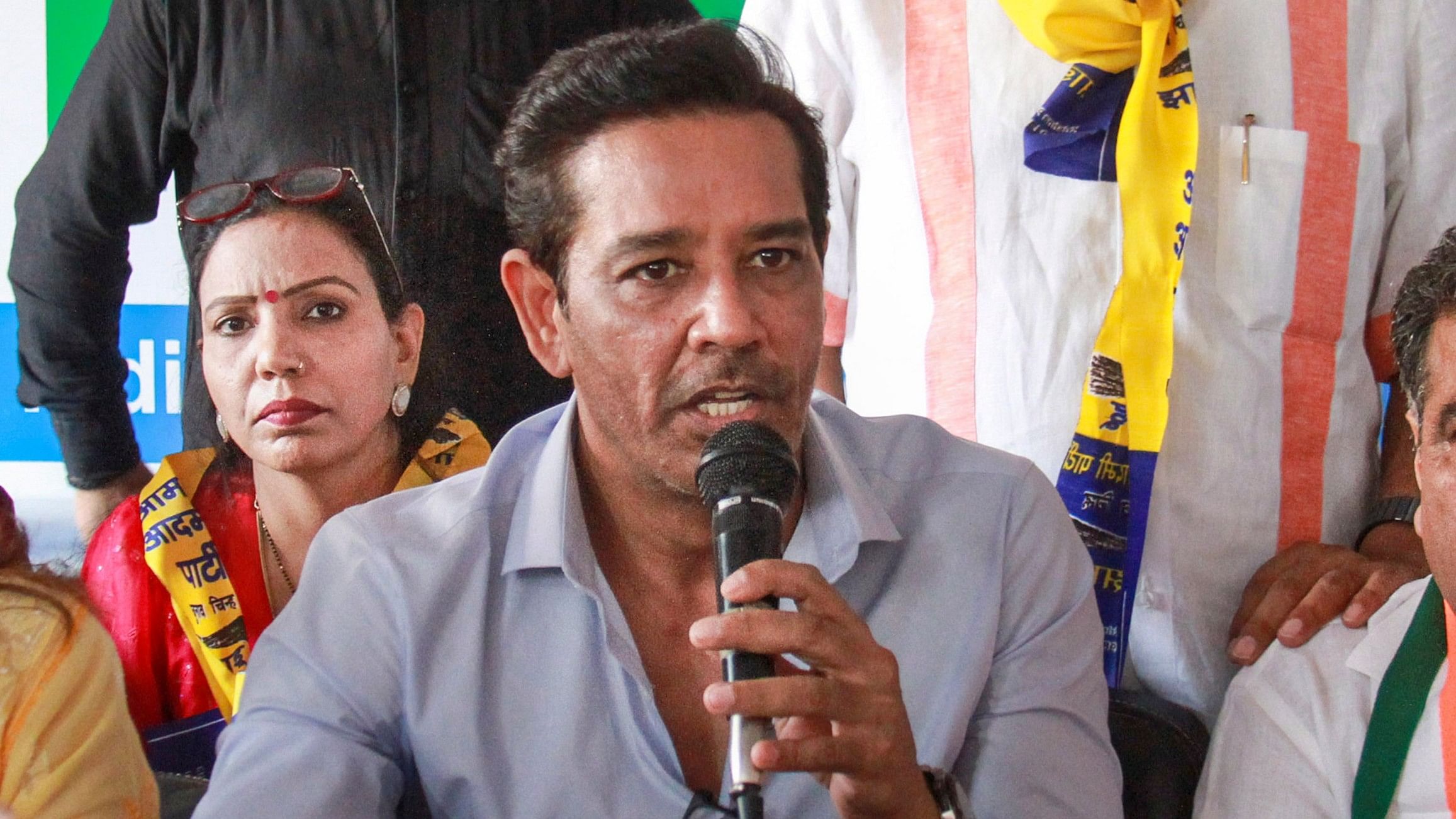 <div class="paragraphs"><p>Actor Anup Soni during a press conference, in Gurugram, Saturday, May 11, 2024.</p></div>