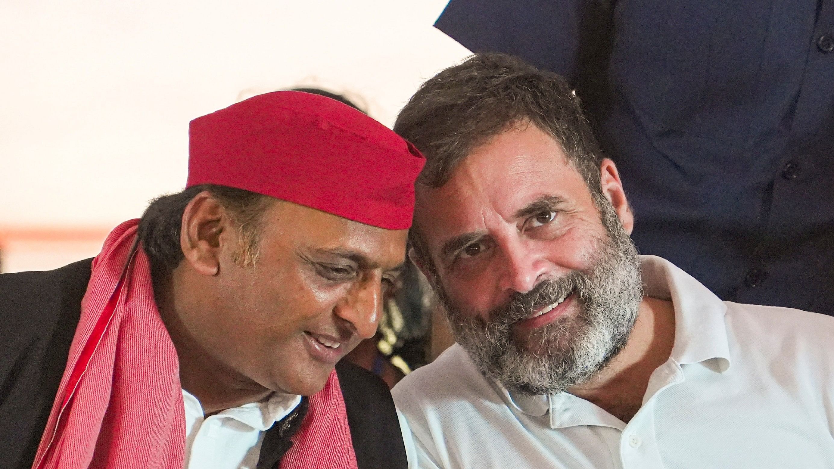 <div class="paragraphs"><p>Congress leader Rahul Gandhi and Samajwadi Party (SP) chief Akhilesh Yadav</p></div>