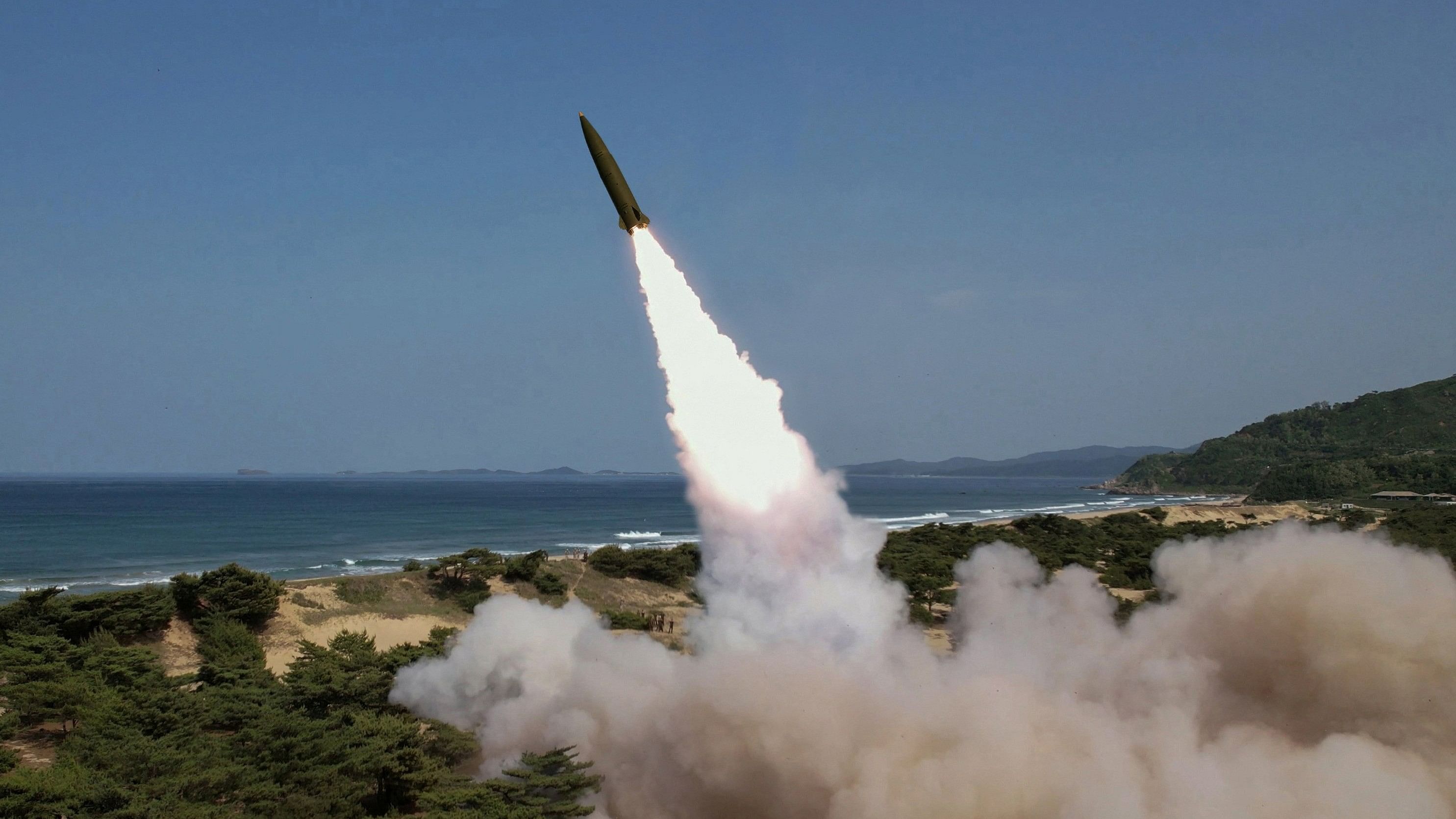 <div class="paragraphs"><p>A missile launched by North Korea. (Representative image)</p></div>