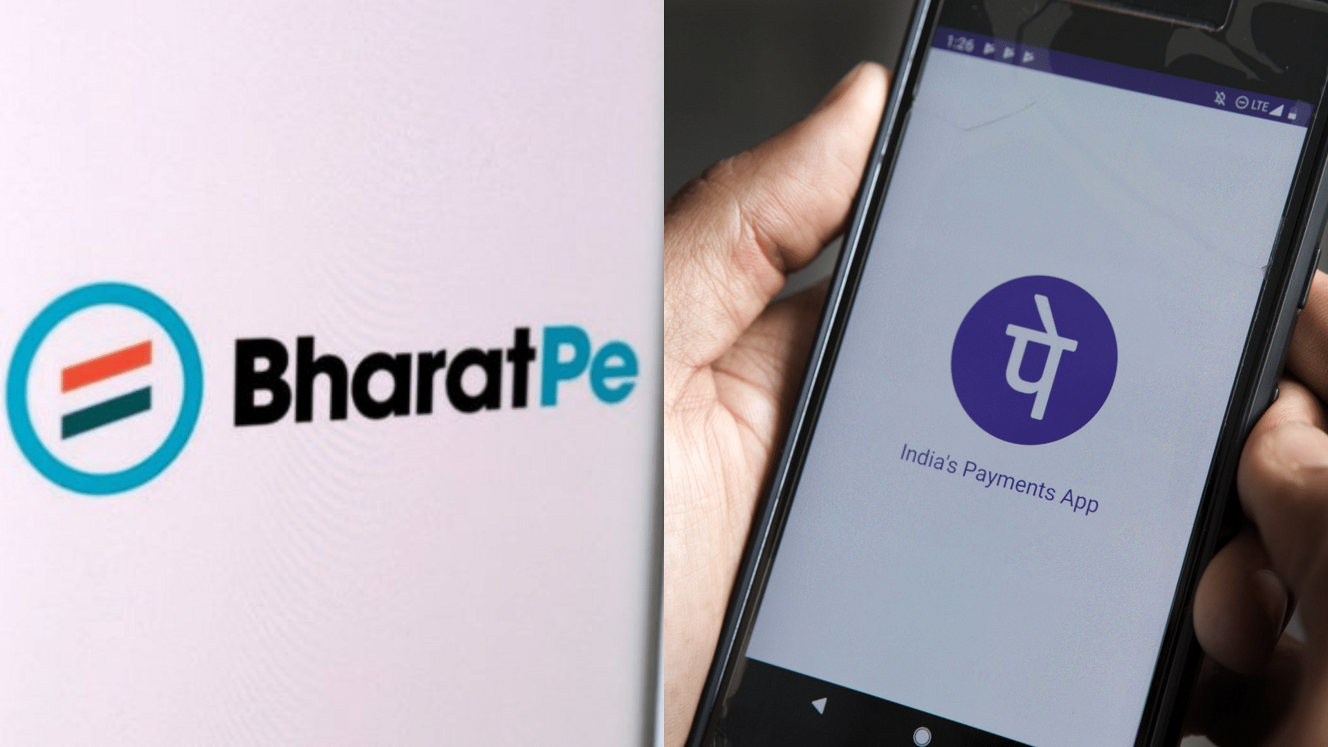 <div class="paragraphs"><p>BharatPe (L) and PhonePe (R) logos.</p></div>