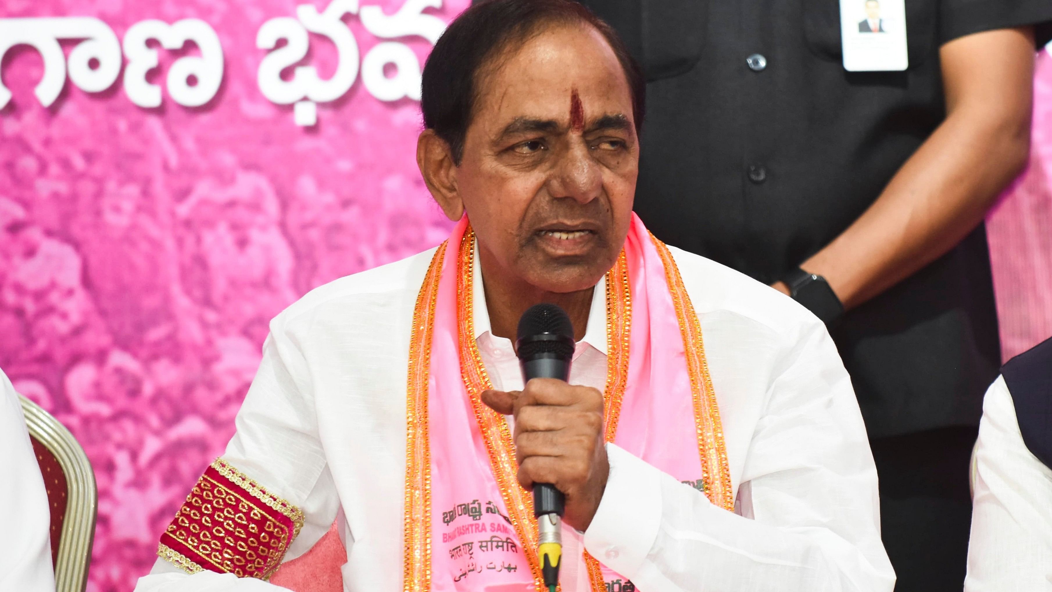 <div class="paragraphs"><p>BRS Chief and former Telangana chief minister K Chandrasekhar Rao </p></div>