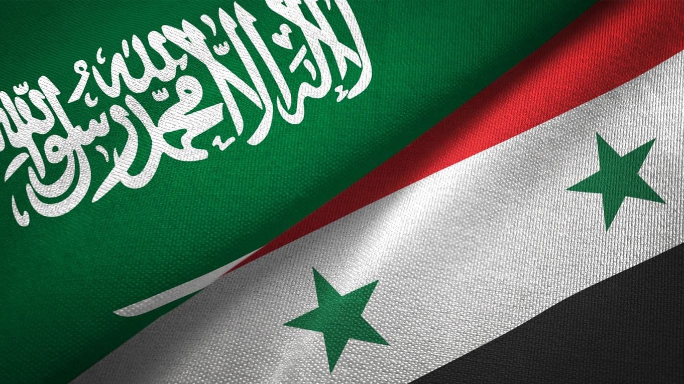 <div class="paragraphs"><p>Representative image showing Saudi Arabia and Syria's national flags.</p></div>