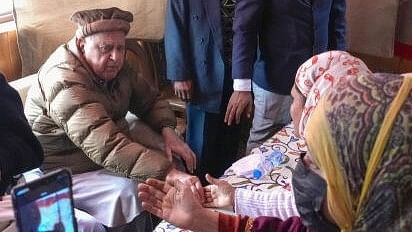 <div class="paragraphs"><p>National Conference President Farooq Abdullah during an election campaign on May 4.</p></div>