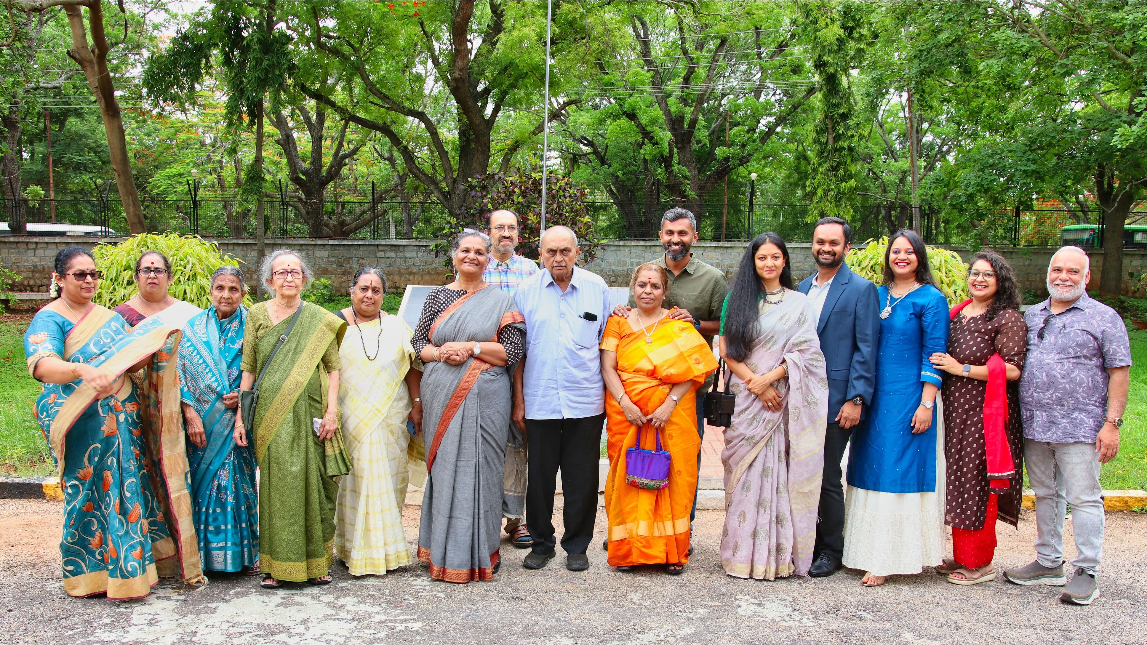 <div class="paragraphs"><p>Descendants of M V Gopalaswamy, founder of Mysuru Akashvani station, during the&nbsp;<strong>&nbsp;</strong>‘Nenanpina Doni’ event on Saturday. </p></div>