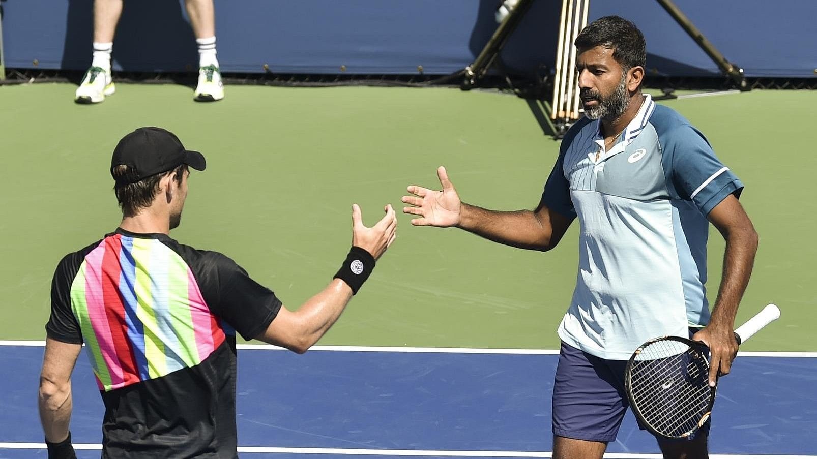 <div class="paragraphs"><p>India's Rohan Bopanna and his Australian companion Matthew Ebden</p></div>