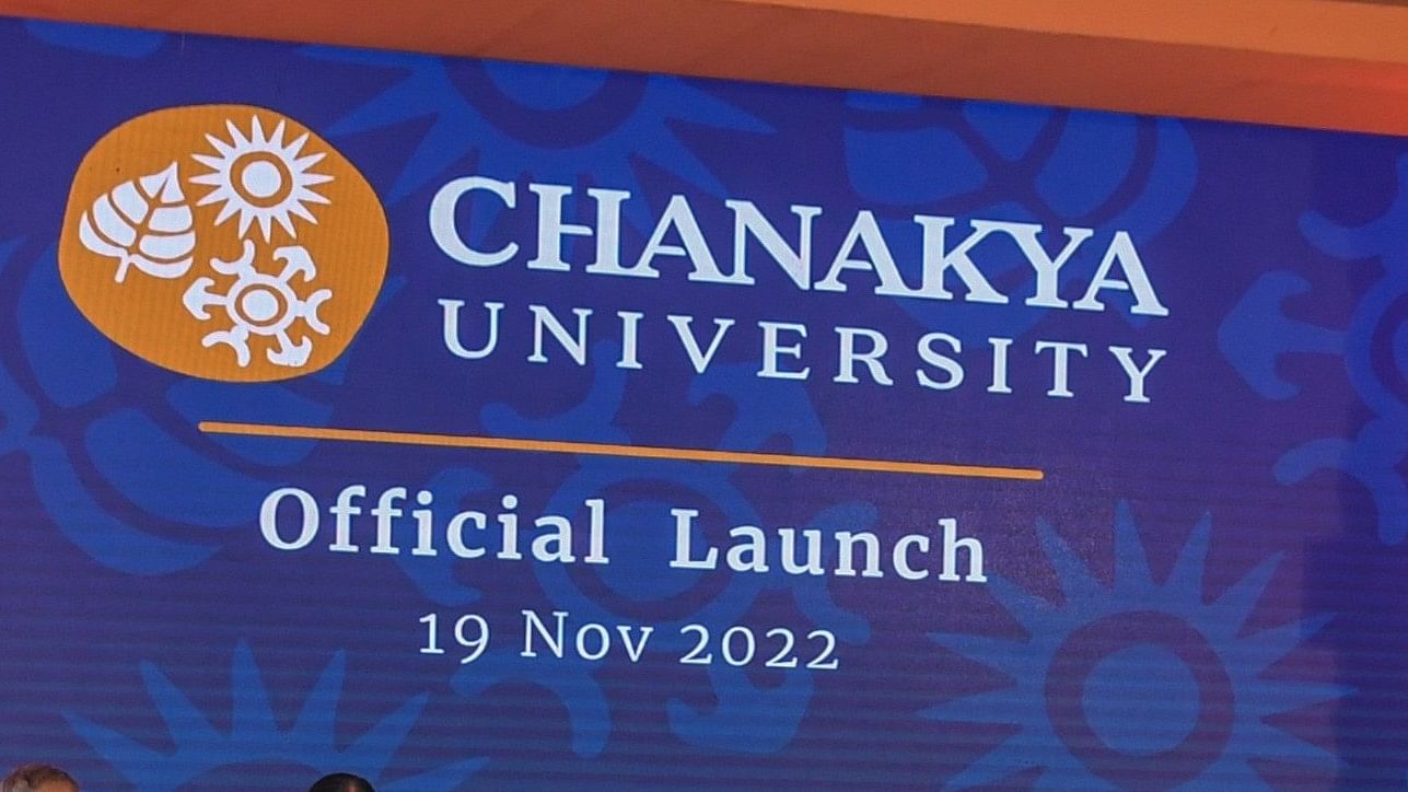 <div class="paragraphs"><p>File photo of&nbsp;launch of Chanakya University in Jnana Jyothi Auditorium in Bengaluru</p></div>