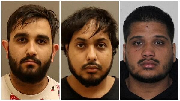 <div class="paragraphs"><p>Karan Brar, Kamalpreet Singh and Karanpreet Singh, the three individuals charged with first-degree murder and conspiracy to commit murder in relation to the murder in Canada of Sikh separatist leader Hardeep Singh Nijjar in 2023.</p></div>