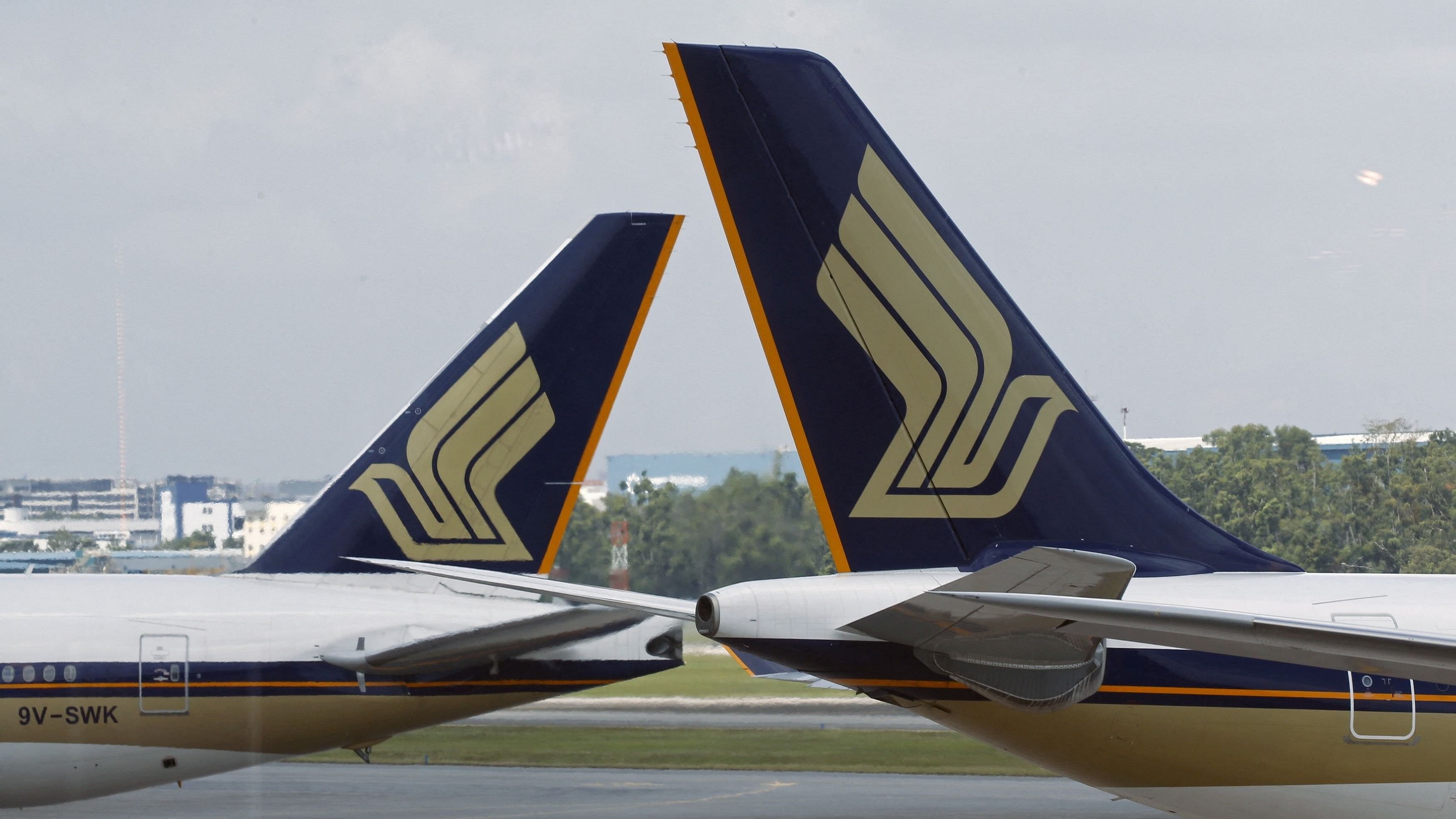 <div class="paragraphs"><p>Singapore Airlines  planes.</p></div>