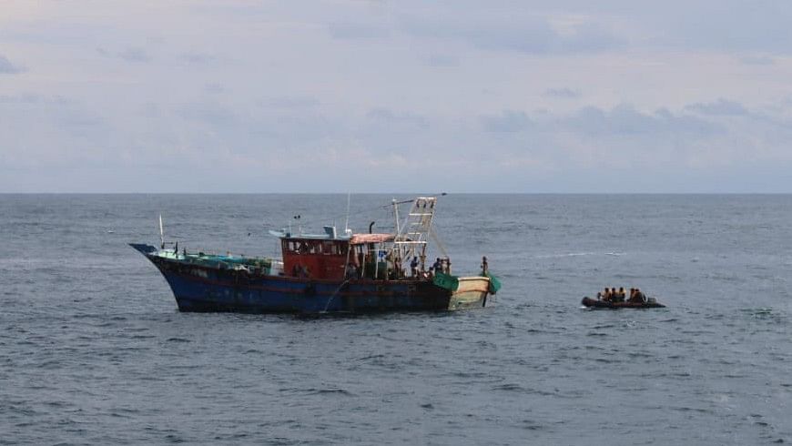 <div class="paragraphs"><p>The operation saved the lives of 13 crew members and ensured the safe entry of the fishing vessel into Munambam harbour.</p></div>