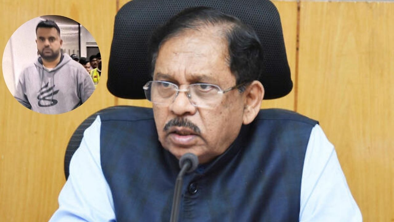 <div class="paragraphs"><p>Karnataka Home Minister G Parameshwara (R) and Prajwal Revanna are seen in this collage</p></div>