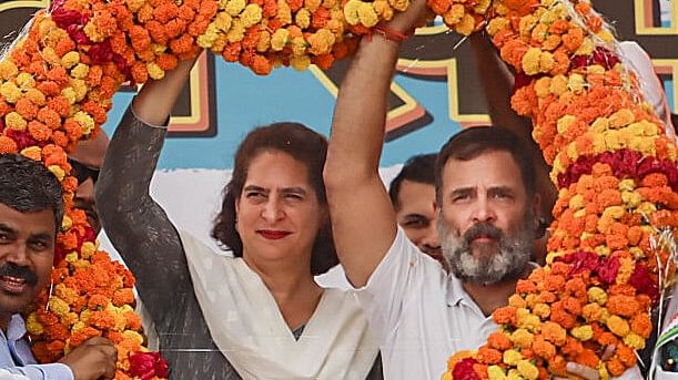 <div class="paragraphs"><p>Congress leaders Rahul Gandhi and Priyanka Gandhi.</p></div>