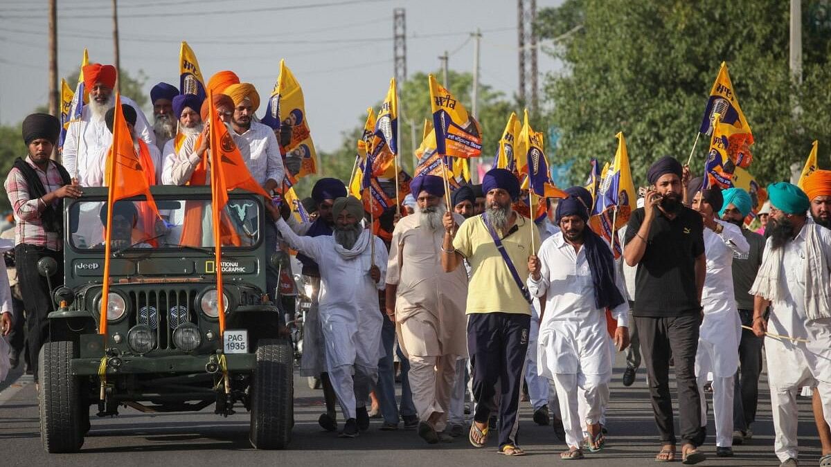 <div class="paragraphs"><p>Amritpal Singh during an election campaign in Punjab.</p></div>