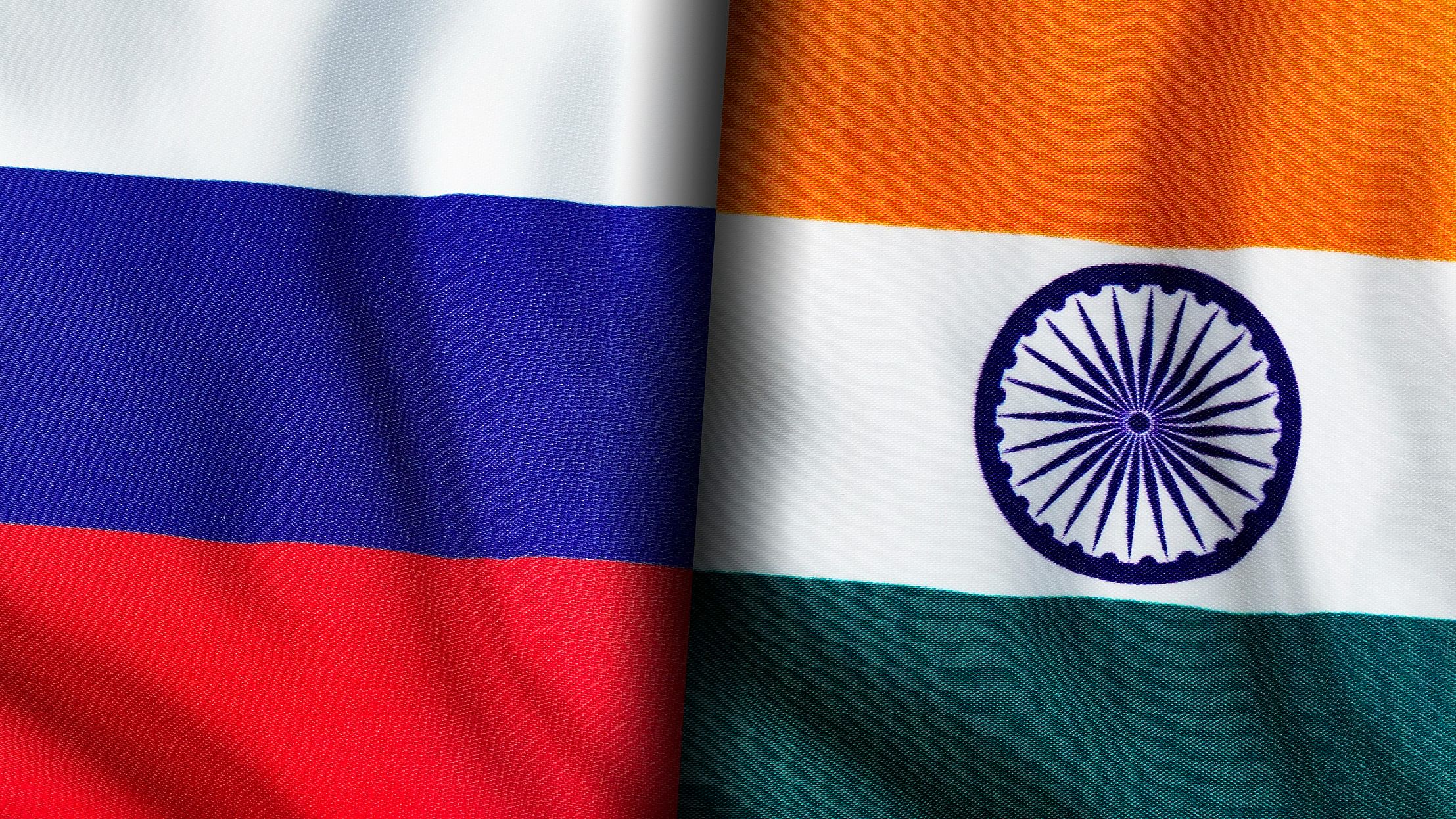 <div class="paragraphs"><p>The Russian and Indian flags</p></div>