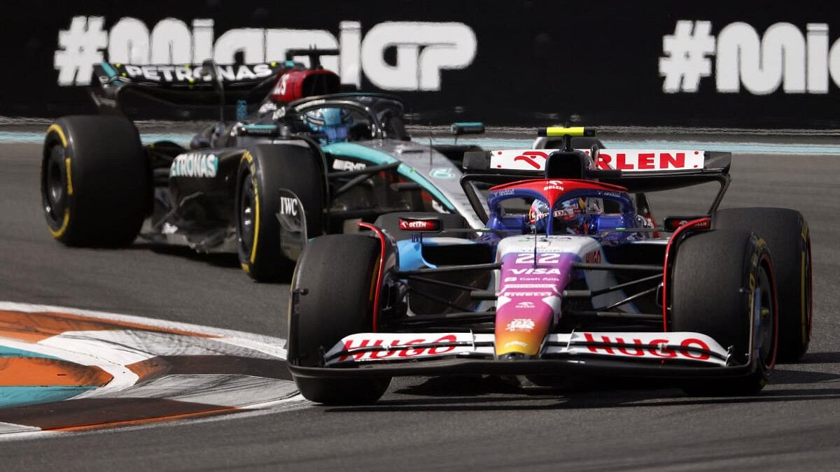 <div class="paragraphs"><p>RB racing driver Yuki Tsunoda (22) during the Miami Grand Prix at Miami International Autodrome.</p></div>