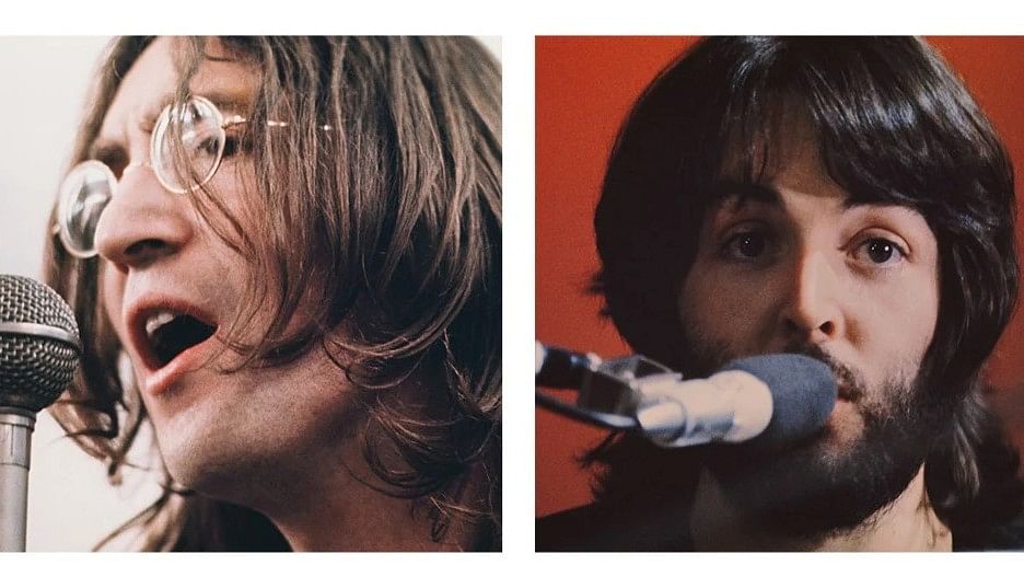 John Lennon, Paul McCartney, Ringo Starr and George Harrison — The Beatles.