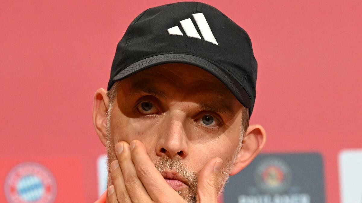 <div class="paragraphs"><p>Bayern Munich coach Thomas Tuchel during a press conference</p></div>