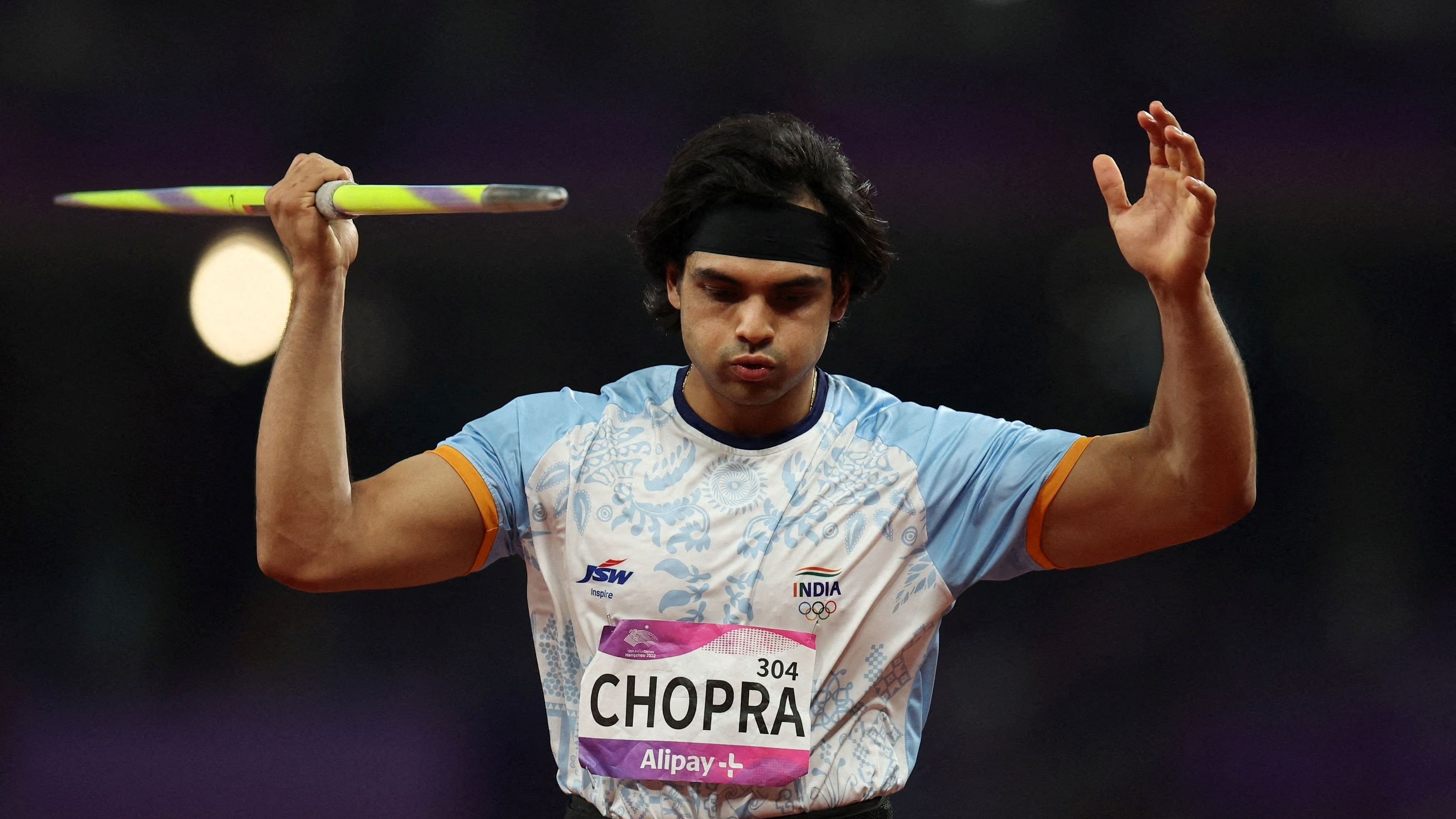 <div class="paragraphs"><p> Neeraj Chopra.</p></div>