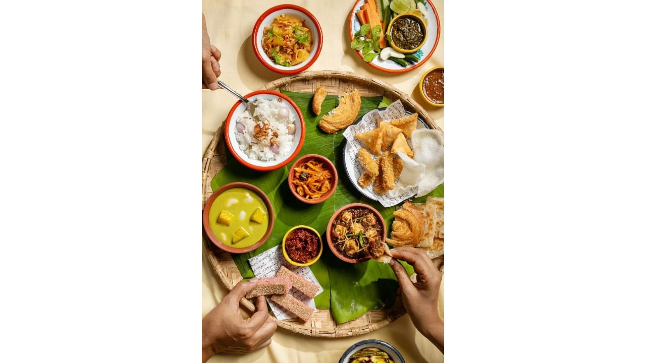 <div class="paragraphs"><p>A sumptuous platter&nbsp;marks Thingyan Festival. </p></div>