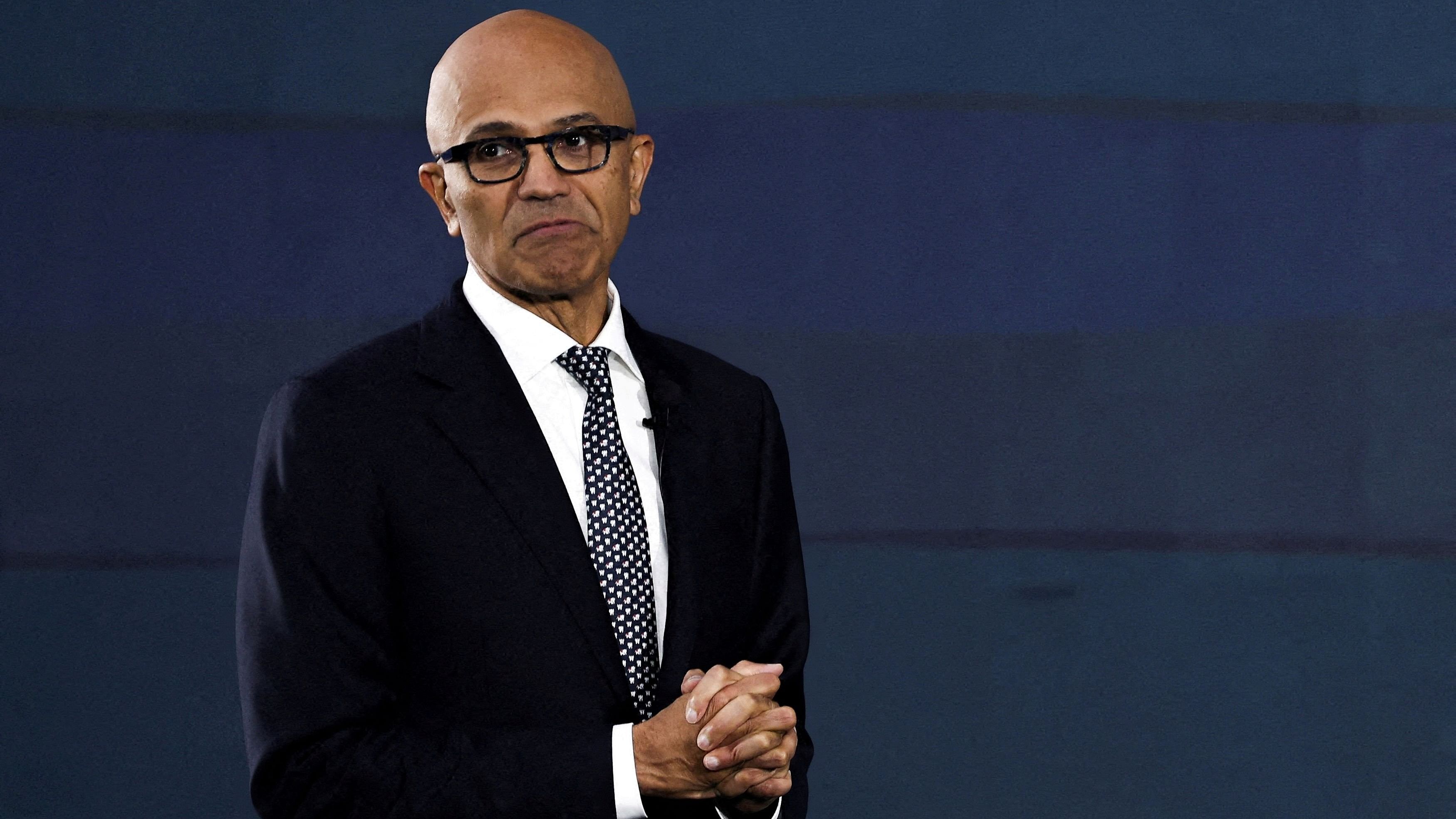 <div class="paragraphs"><p>Microsoft chief Satya Nadella </p></div>