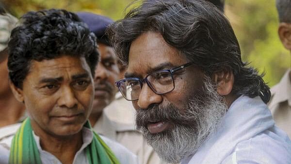 <div class="paragraphs"><p>Jailed former Jharkhand chief minister Hemant Soren</p></div>