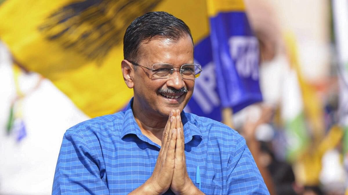 <div class="paragraphs"><p>Delhi Chief Minister and AAP Supremo Arvind Kejriwal during a rally.</p></div>