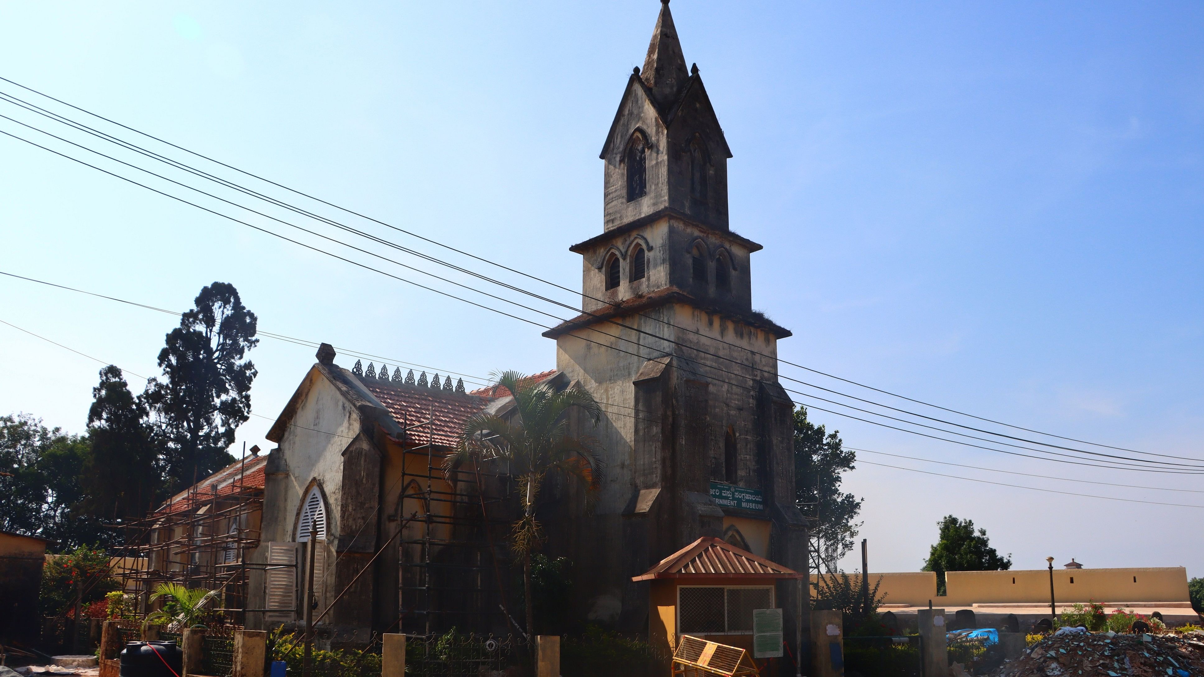 <div class="paragraphs"><p>The government museum in Madikeri; (top) Madikeri Palace. </p></div>