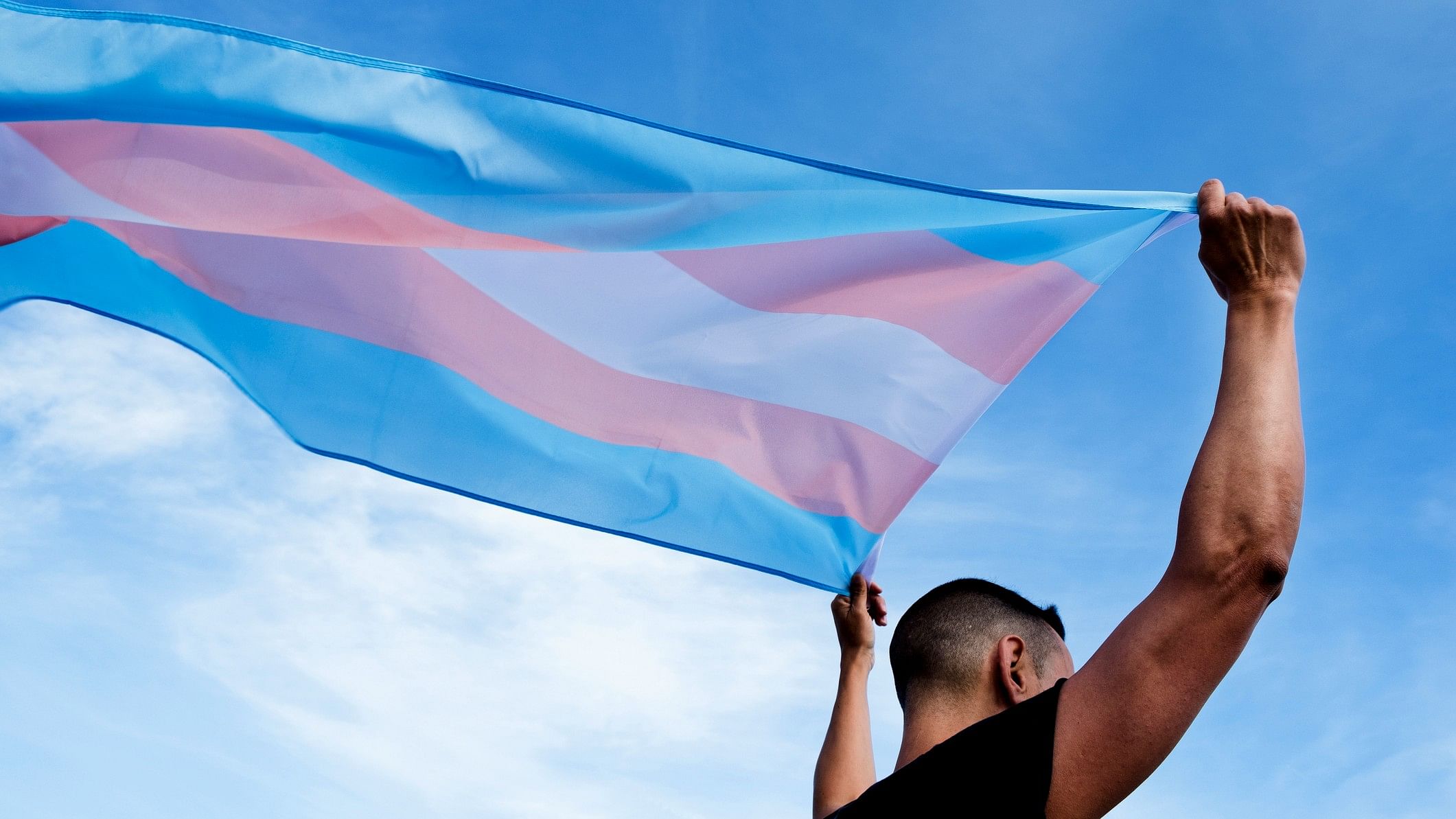 <div class="paragraphs"><p>A transgender flag.</p></div>