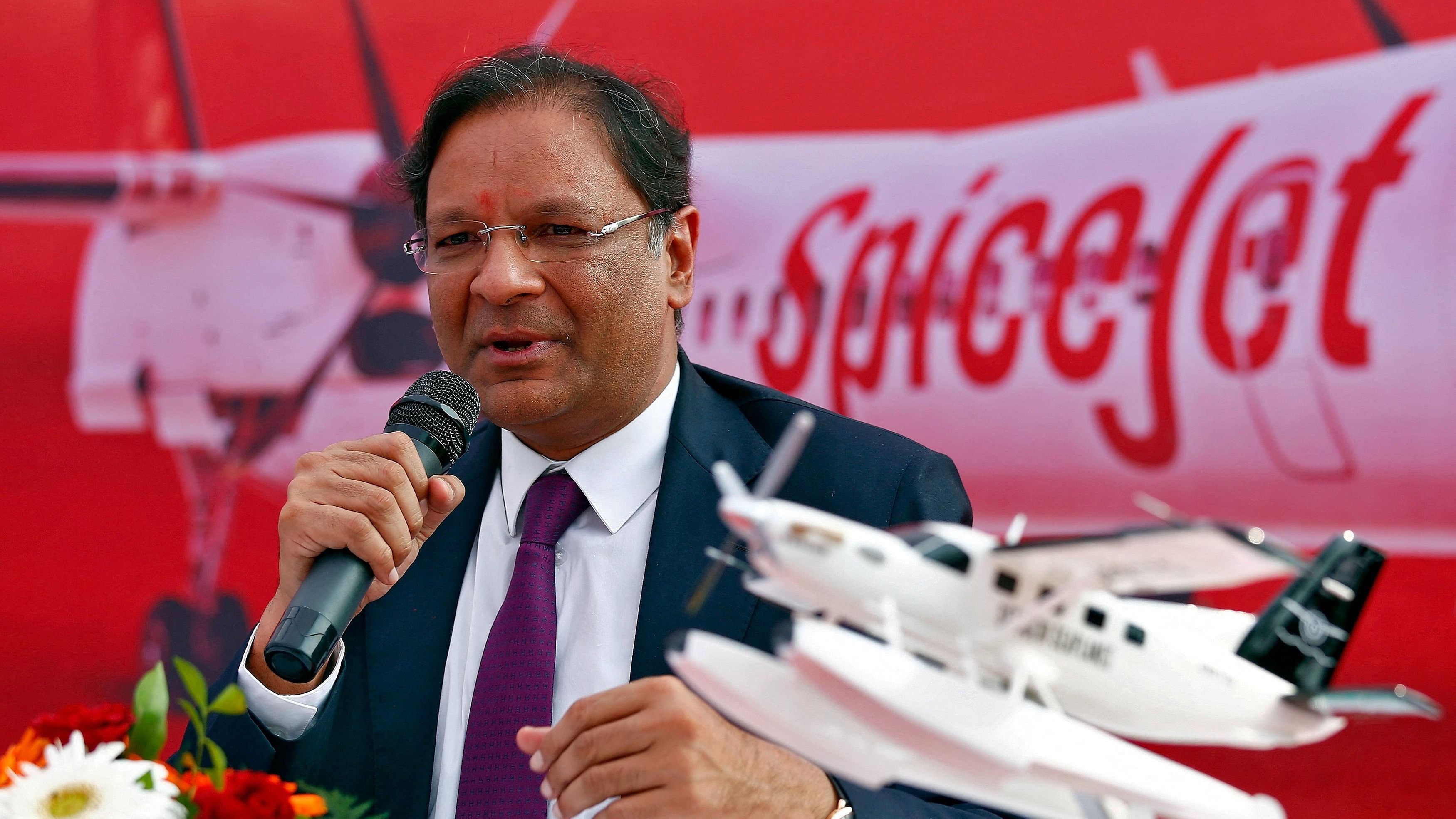 <div class="paragraphs"><p>Ajay Singh, Chairman of Indian low-cost carrier SpiceJet.</p></div>