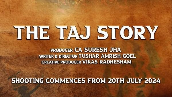 <div class="paragraphs"><p>Poster of the film 'The Taj Story'</p></div>