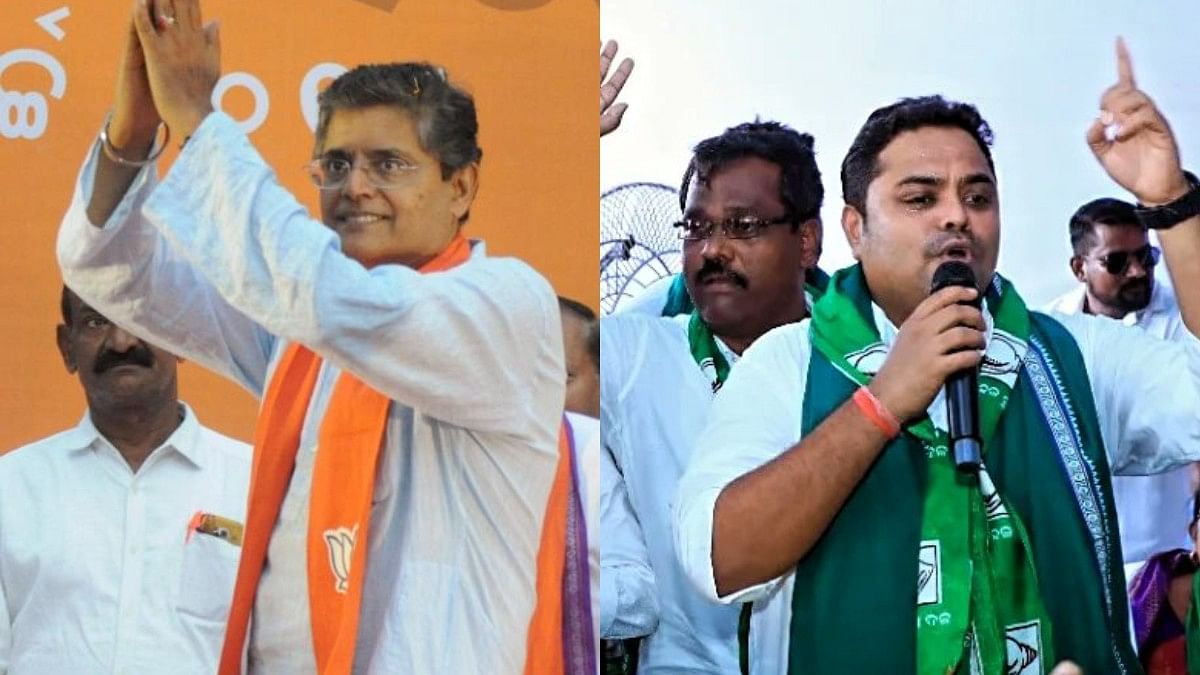 <div class="paragraphs"><p>(L to R)&nbsp;BJP's Baijayant Panda, and&nbsp;BJD's Anshuman Mohanty.</p></div>