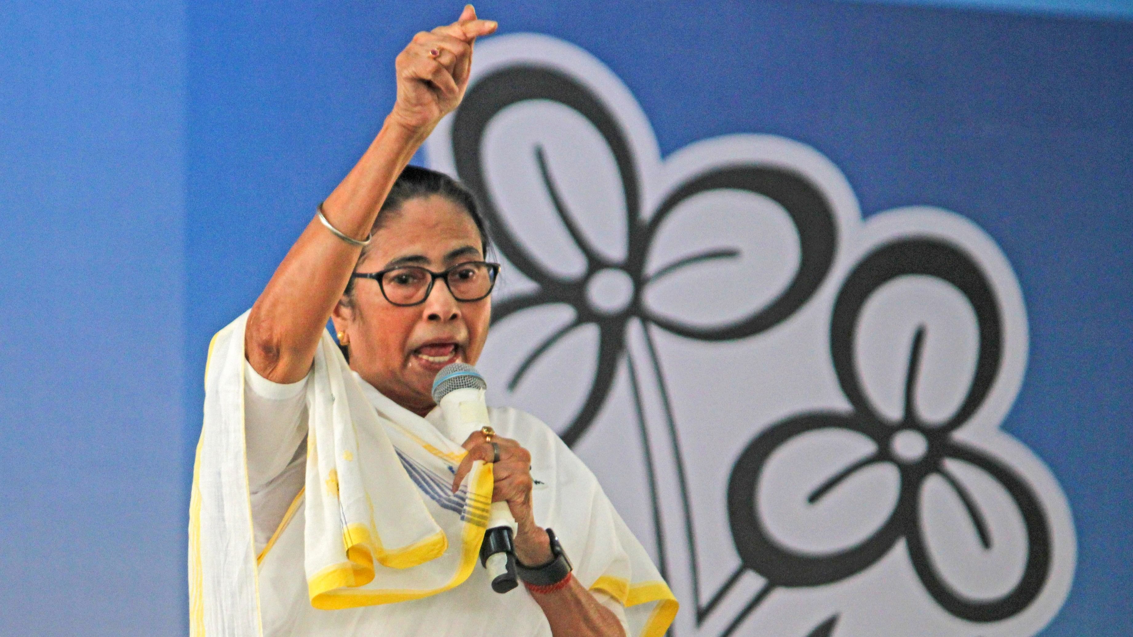 <div class="paragraphs"><p>West Bengal Chief Minister Mamata Banerjee during an election campaign for Lok Sabha polls, in Birbhum district, on Sunday.</p></div>