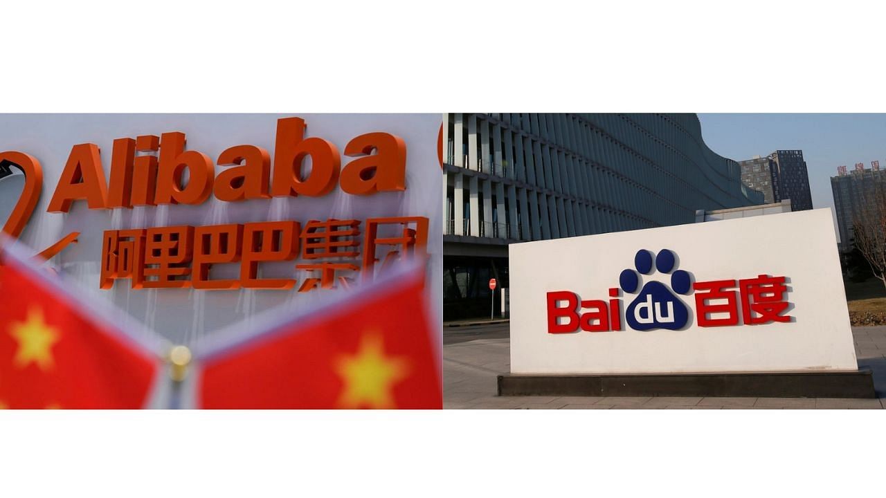 <div class="paragraphs"><p>Chinese tech giants Alibaba and Baidu logos.</p></div>